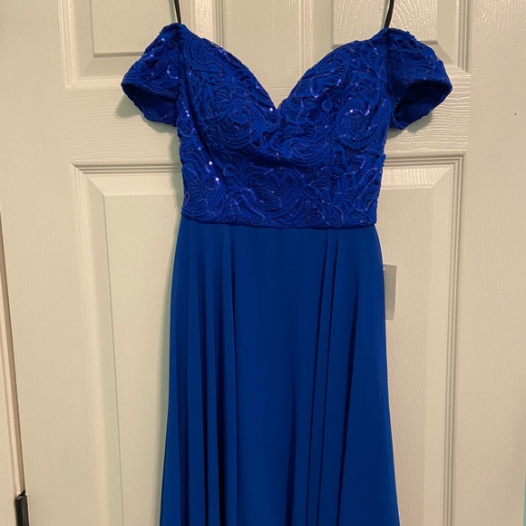 Dillards Dresses Nwt Blue Dress Poshmark